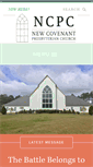 Mobile Screenshot of newcovenantpres.org