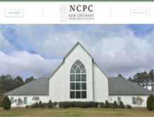 Tablet Screenshot of newcovenantpres.org